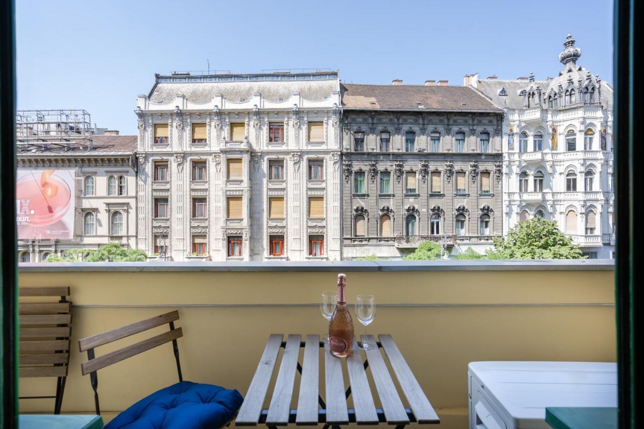 Buenos Boutique - A/C, 2 Bathrms, Amazing View Apartment Budapest Ngoại thất bức ảnh